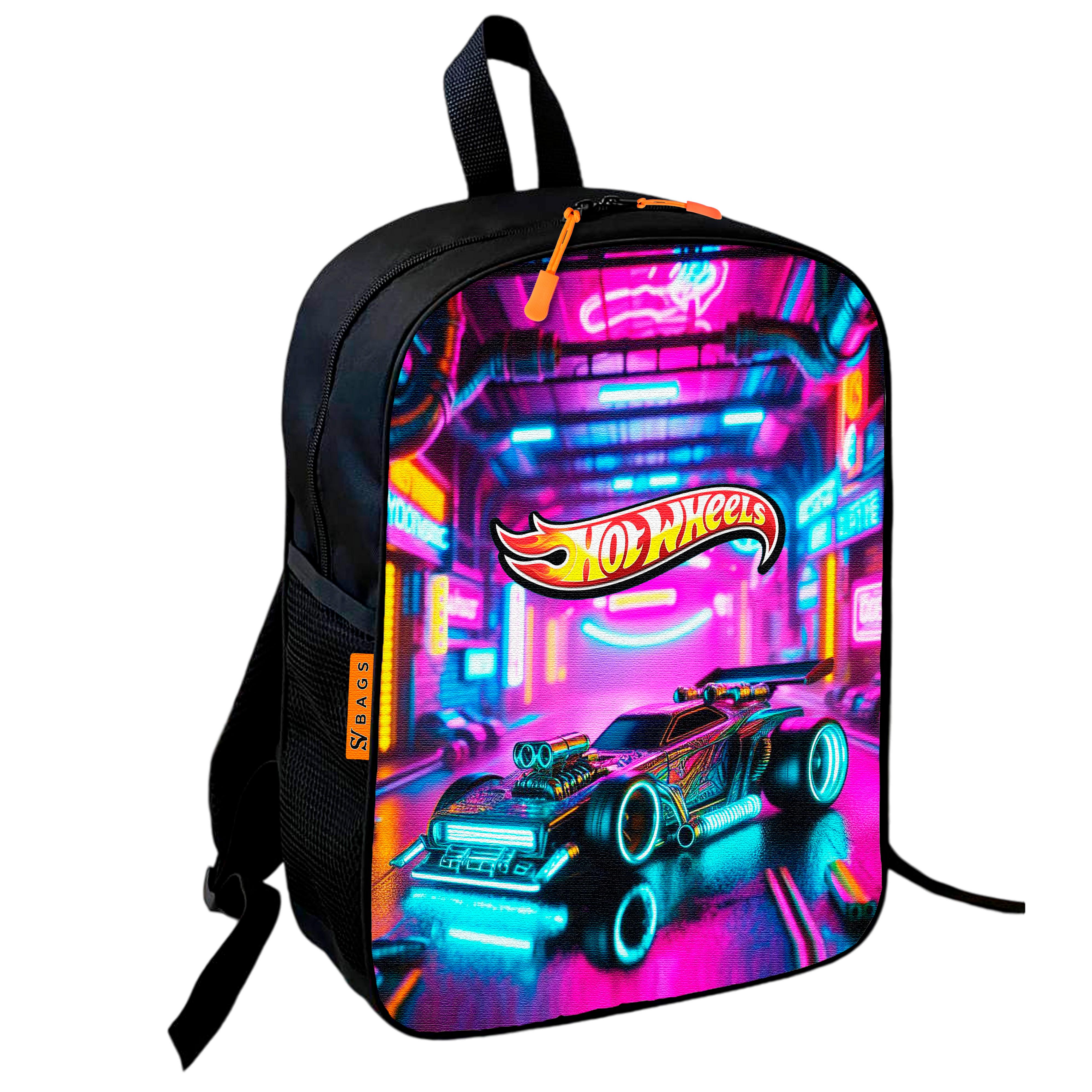 Школьный рюкзак детский Hot Wheels для мальчика 36х27 см (0748)
