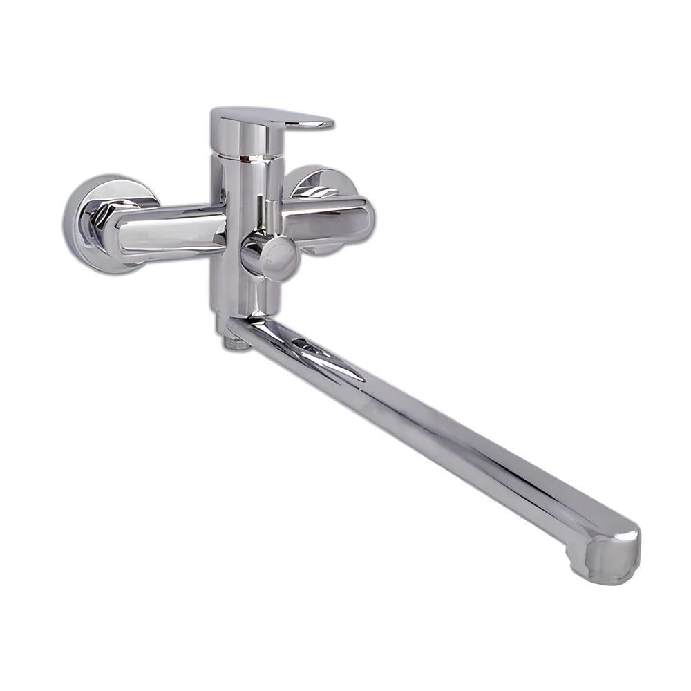 Смесители для ванны Zegor LOB7-A128 длинный нос евро (115111)