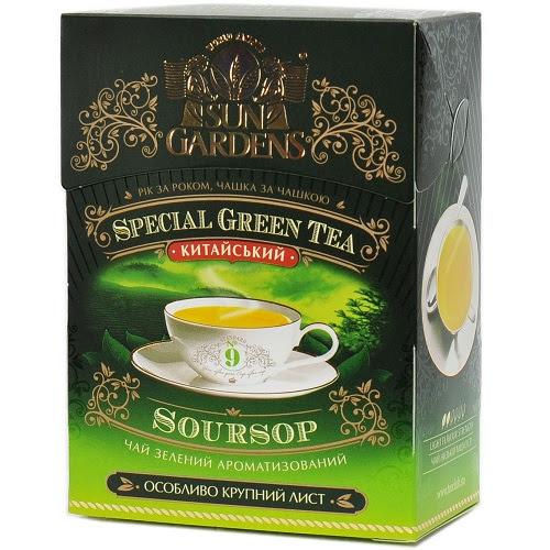 Чай зелений Sun Gardens Soursop 90 г