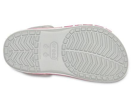 Сабо Crocs Bayaband Clog M4W6 р. 36 23 см Light Grey/Candy Pink (205089-W) - фото 4