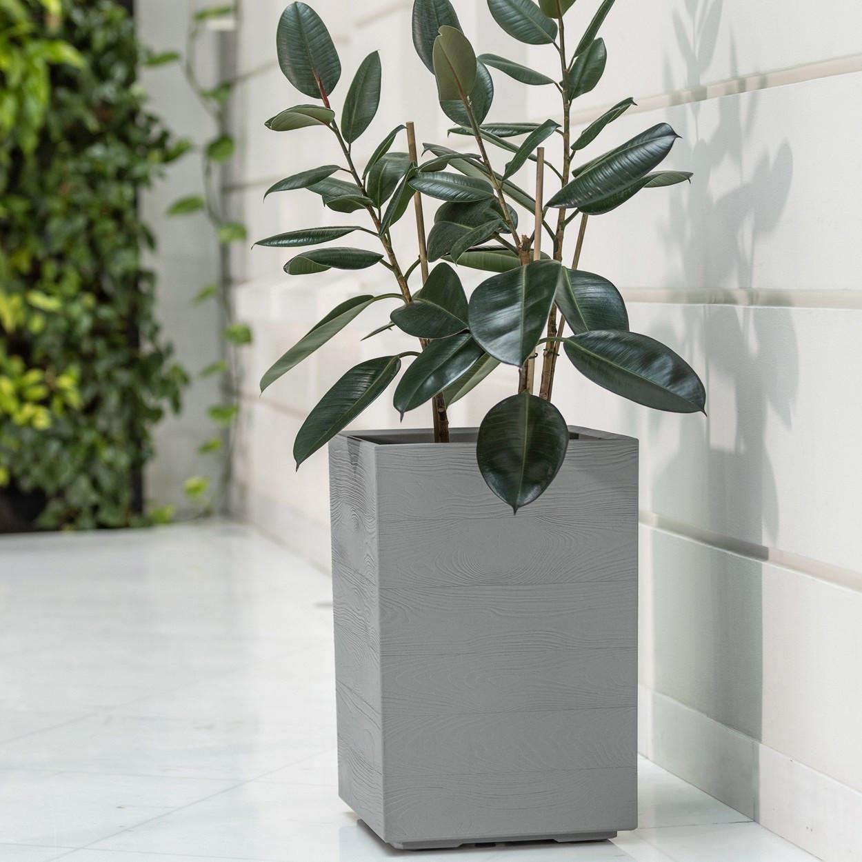 Вазон для квітів Lamela KARO квадратний 400x400x600 мм Лате (25419751839) - фото 6 Вазон для квітів Lamela KARO квадратний 400x400x600 мм Лате (25419751839) - фото 6