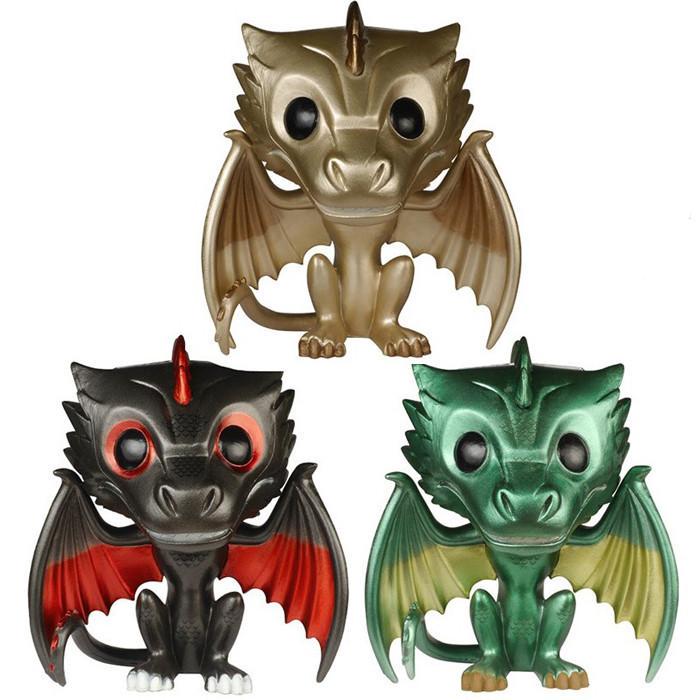 Набір фігурок Funko Pop Metallic Dragon Гра Грамантів (GT DRV02)