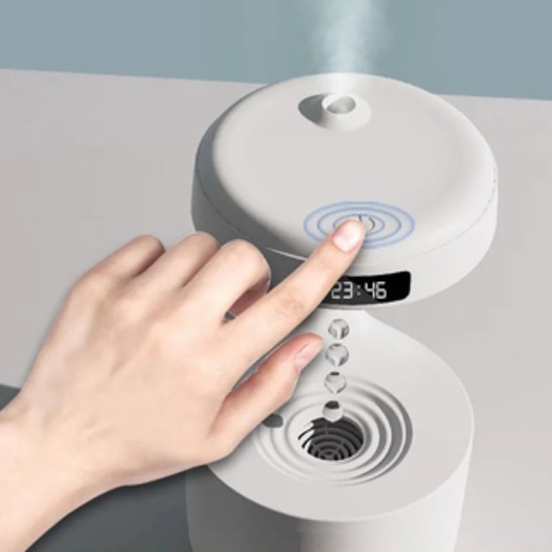 Зволожувач повітря UKC Anti Gravity Humidifier крапельний 800 мл зворотній потік (23678278) - фото 4