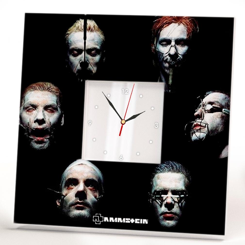 Годинник авторський Гурт "Rammstein" 260x260 мм (C03477)