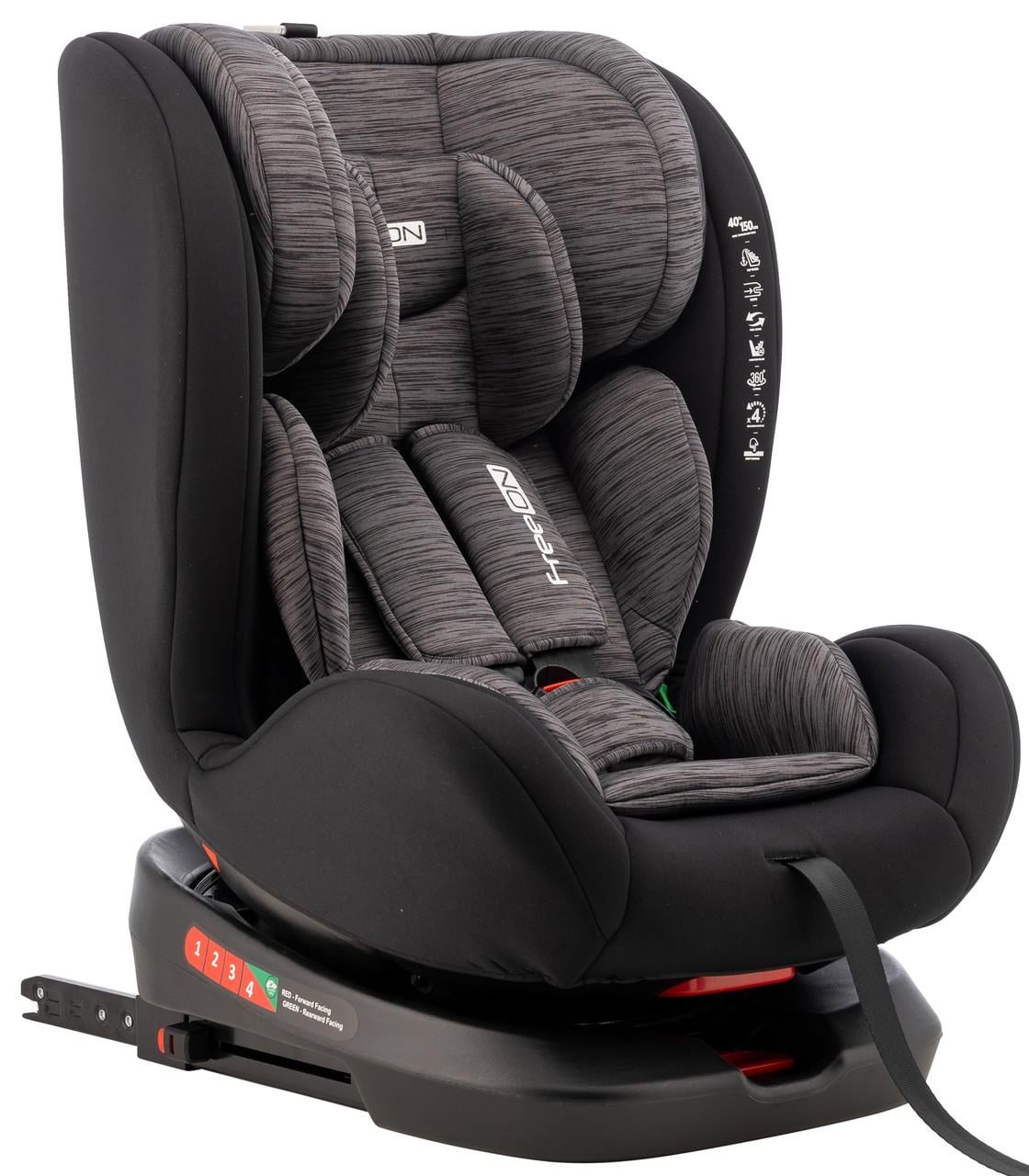 Автокресло FreeON Sierra i-Size 40-150 см Black-Grey
