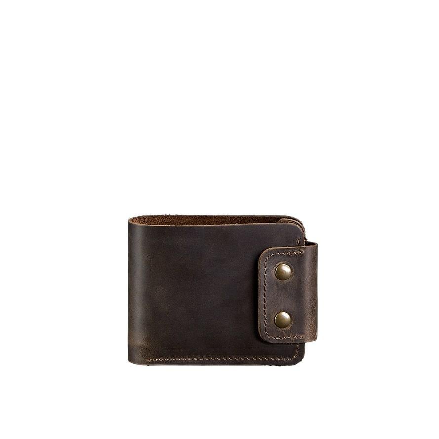 Портмоне мужское кожаное BlankNote Zeus 9.0 Темно-коричневый (A-026528)