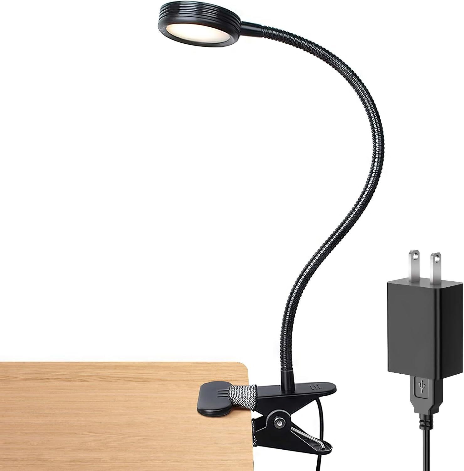 Настольная гибкая лампа LED Clip Desk Lamp LEPOWER Настольная гибкая лампа LED Clip Desk Lamp LEPOWER