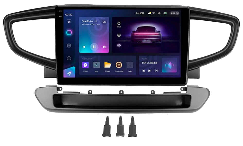 Магнитола штатная Teyes CC3 2K 4/64 GB для Hyundai Ioniq AE 2016-2023 г. A 9" (AR-80419)