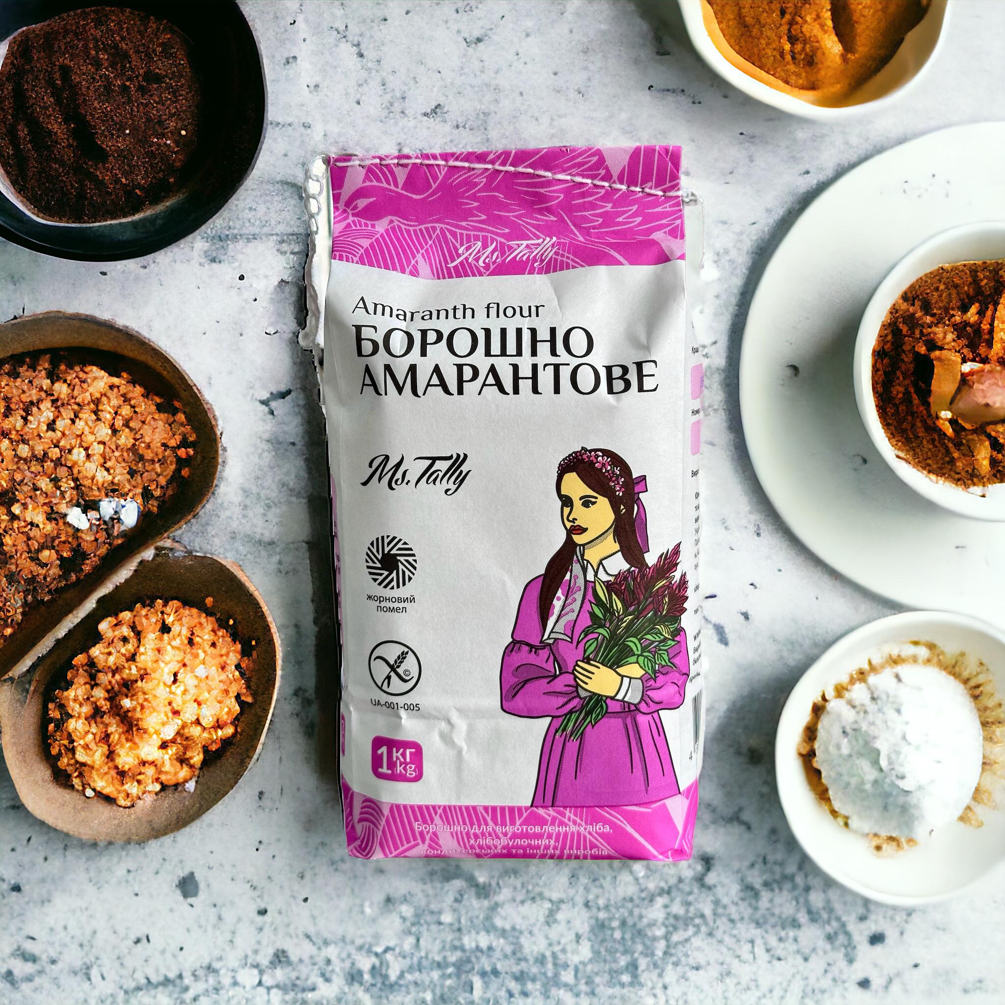 Борошно амарантове Ms.Tally 1 кг (4820216950090) - фото 5 Борошно амарантове Ms.Tally 1 кг (4820216950090) - фото 5