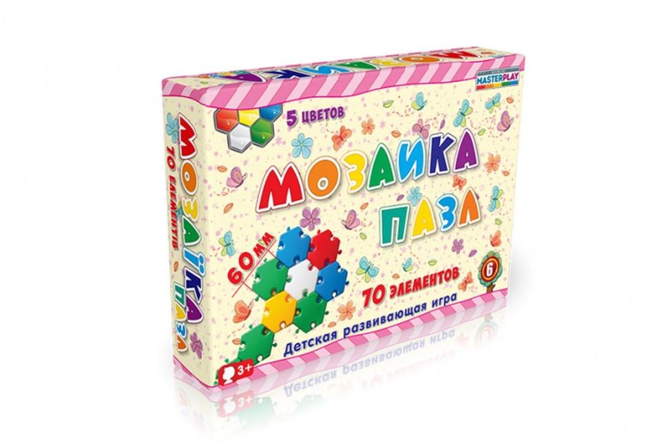 Пазлы мозаика №6 1-147 70 деталей Ø 60 мм (2990362495)
