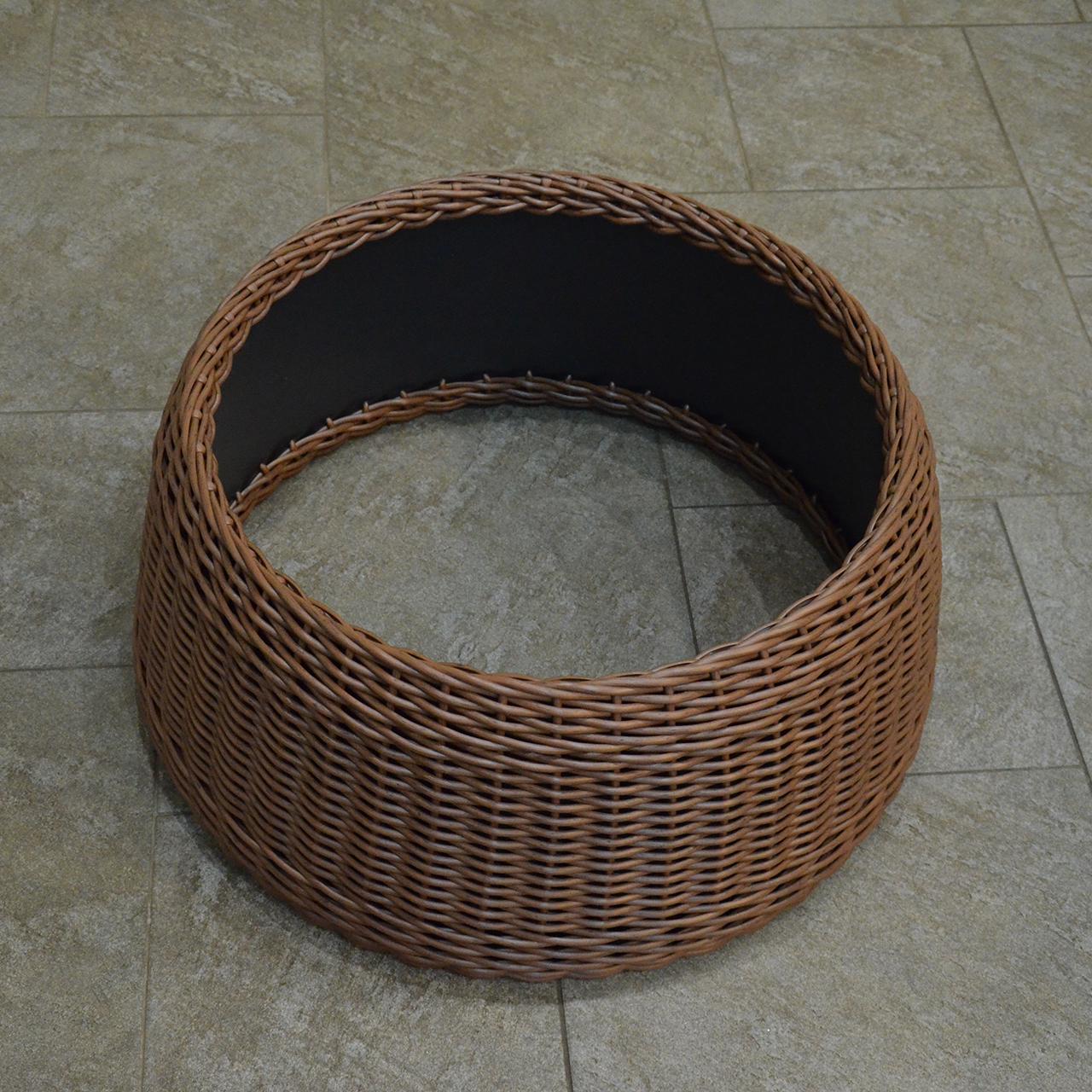 Подставка-юбка под елку плетеная из шт.учного ротанга/ручной работы XL Молочный шоколад (23380179) - фото 2 Подставка-юбка под елку плетеная из шт.учного ротанга/ручной работы XL Молочный шоколад (23380179) - фото 2