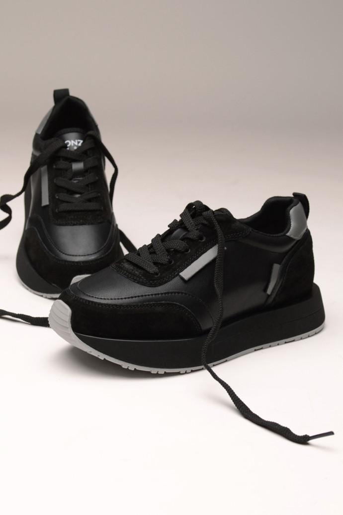 Кросівки жіночі LONZA р. 38 Чорний (181660) - фото 3 Кросівки жіночі LONZA р. 38 Чорний (181660) - фото 3