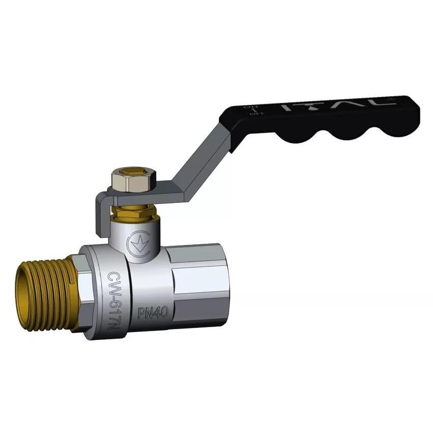 Кран кульовий ITAL IB120221 3/4" ВН ручка (172408)