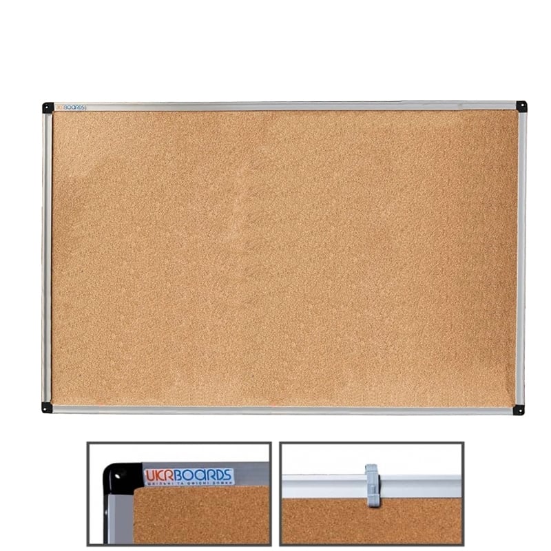 Дошка UkrBoards коркова 65x100 см (UB65x100C) - фото 5 Дошка UkrBoards коркова 65x100 см (UB65x100C) - фото 5