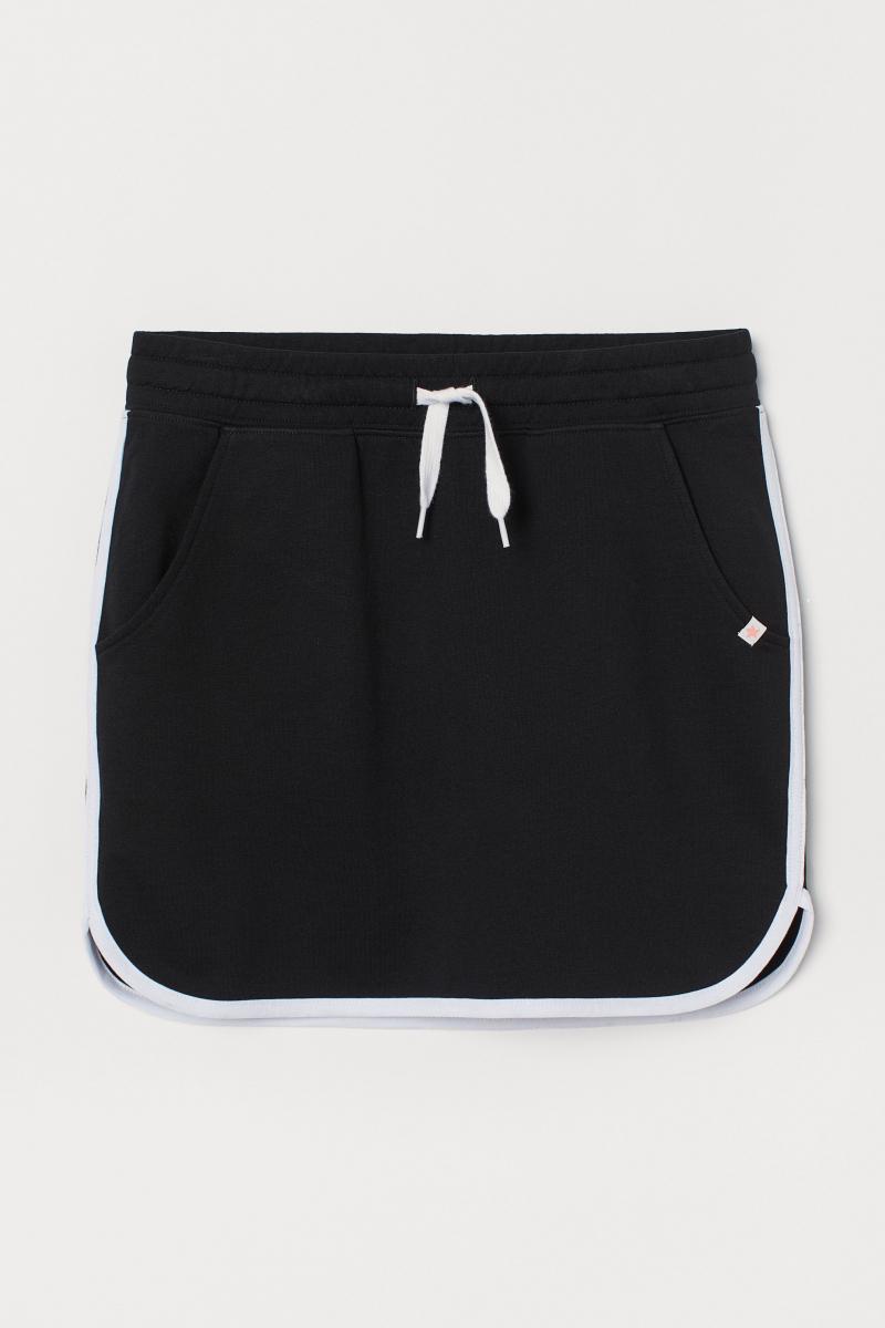 Спідниця для дівчинки H&M 0675759006 134-140 см Чорний (64612)