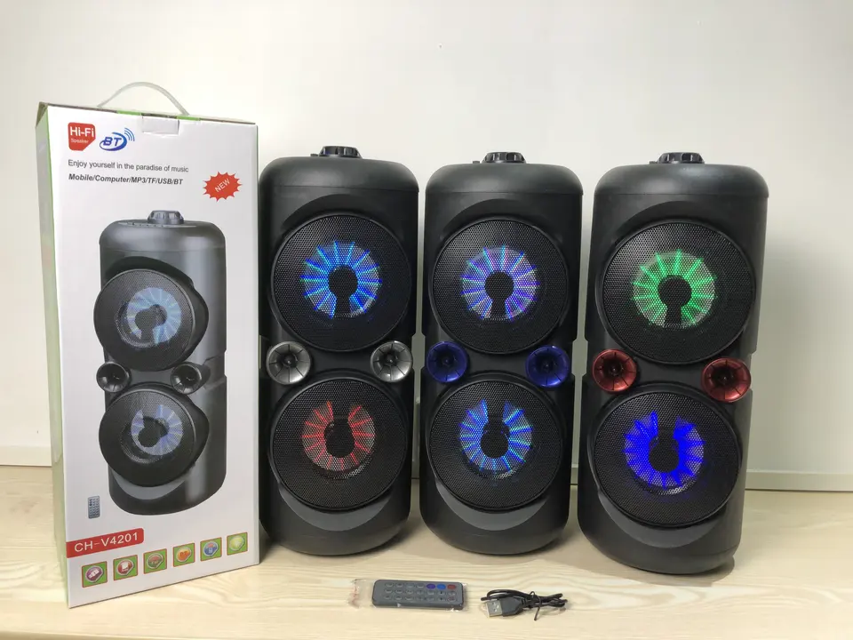 Колонка бездротова CH-V4201 Bluetooth Speaker з мікрофоном 10 Вт - фото 7