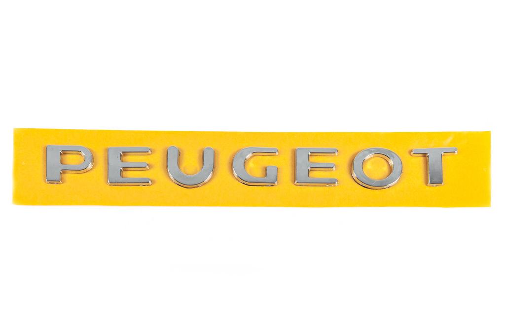 Напис Peugeot 866609 Davs Auto для Peugeot Partner Tepee 2008-2018 рр. abs-пластик Хром