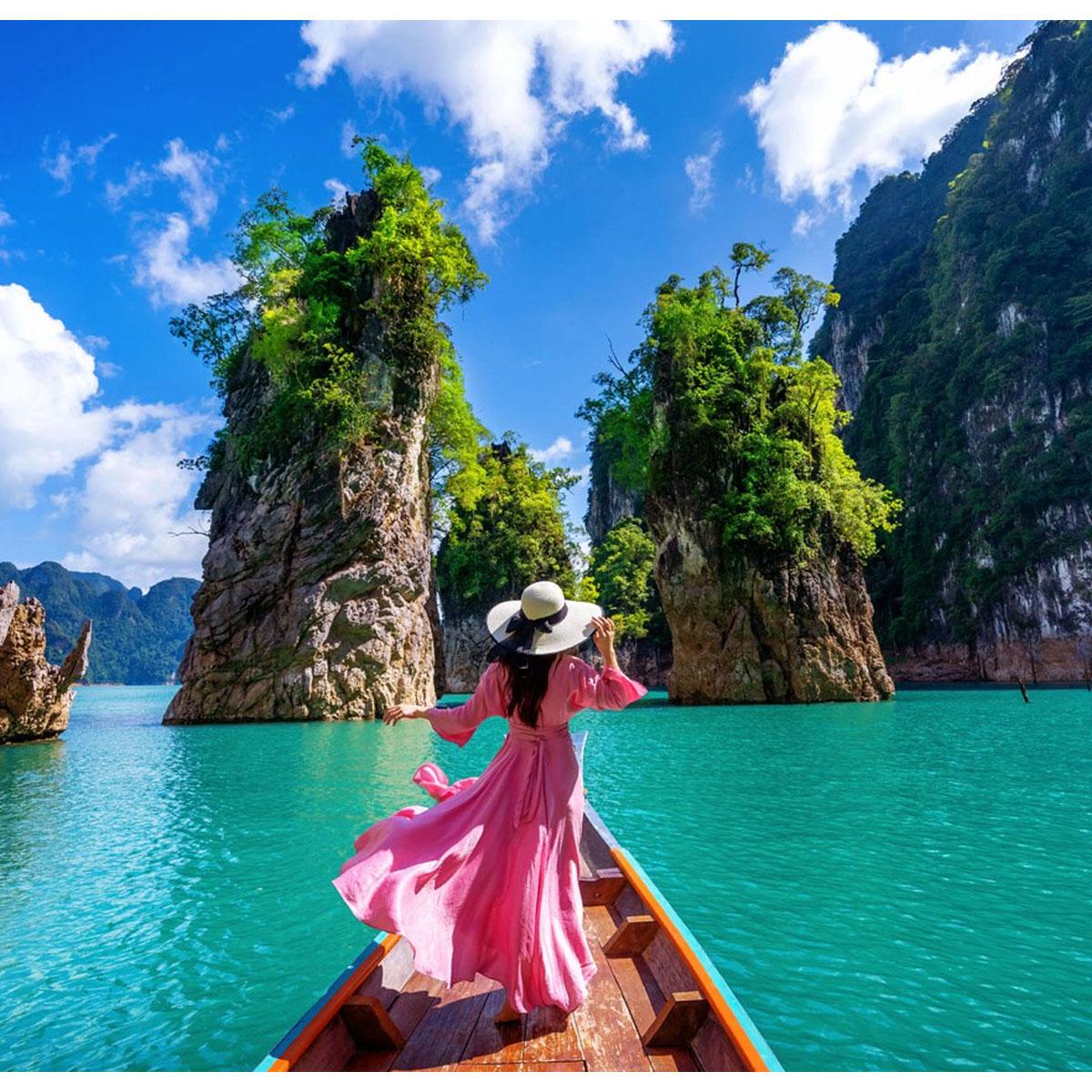 Алмазна мозаїка Santi Чарівний Таїланд 40х50 см на підрамнику (954120)