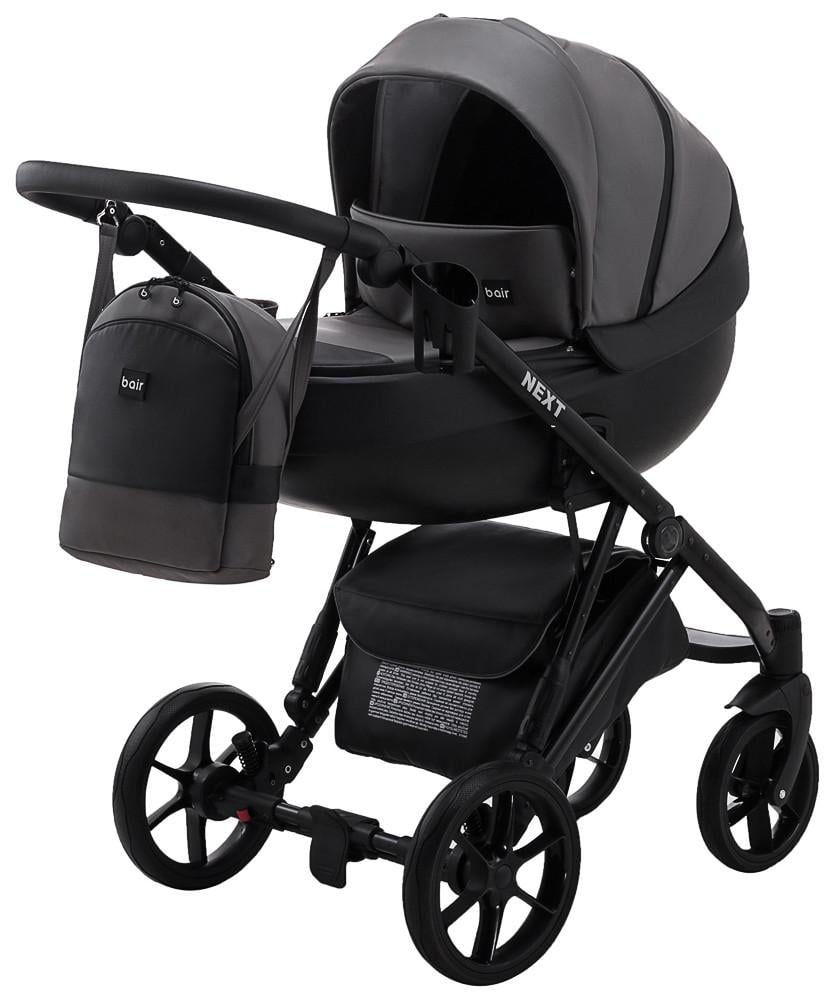 Коляска 2в1 Bair Next ECO 25 Графитовый (625567)