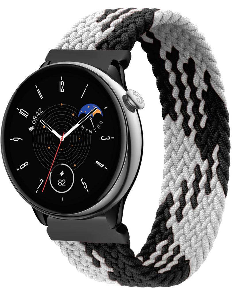 Ремешок Solo Loop Multi для Amazfit GTR Mini (145 мм) Black/White (33641-1E)