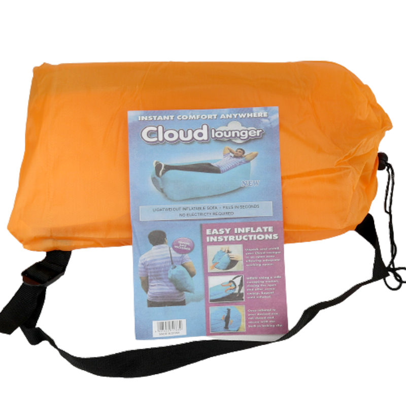 Шезлонг надувний ламзак Оранжевый (EPC-10043 орж)