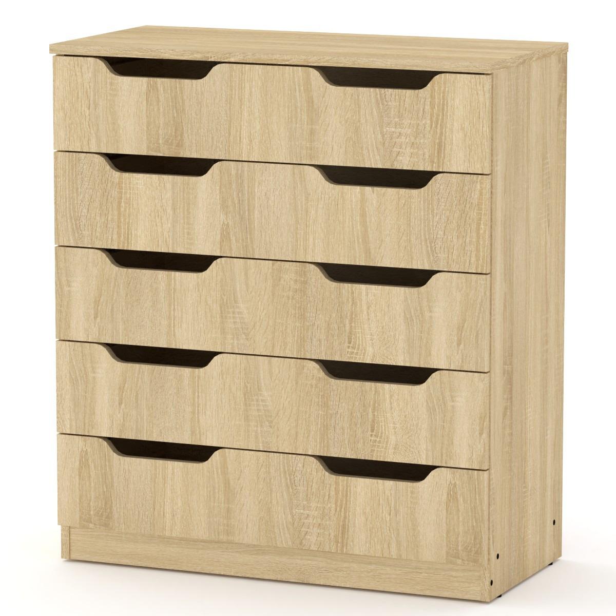 Комод Компанит 5М П Дуб сонома (645_komp_C_NM)