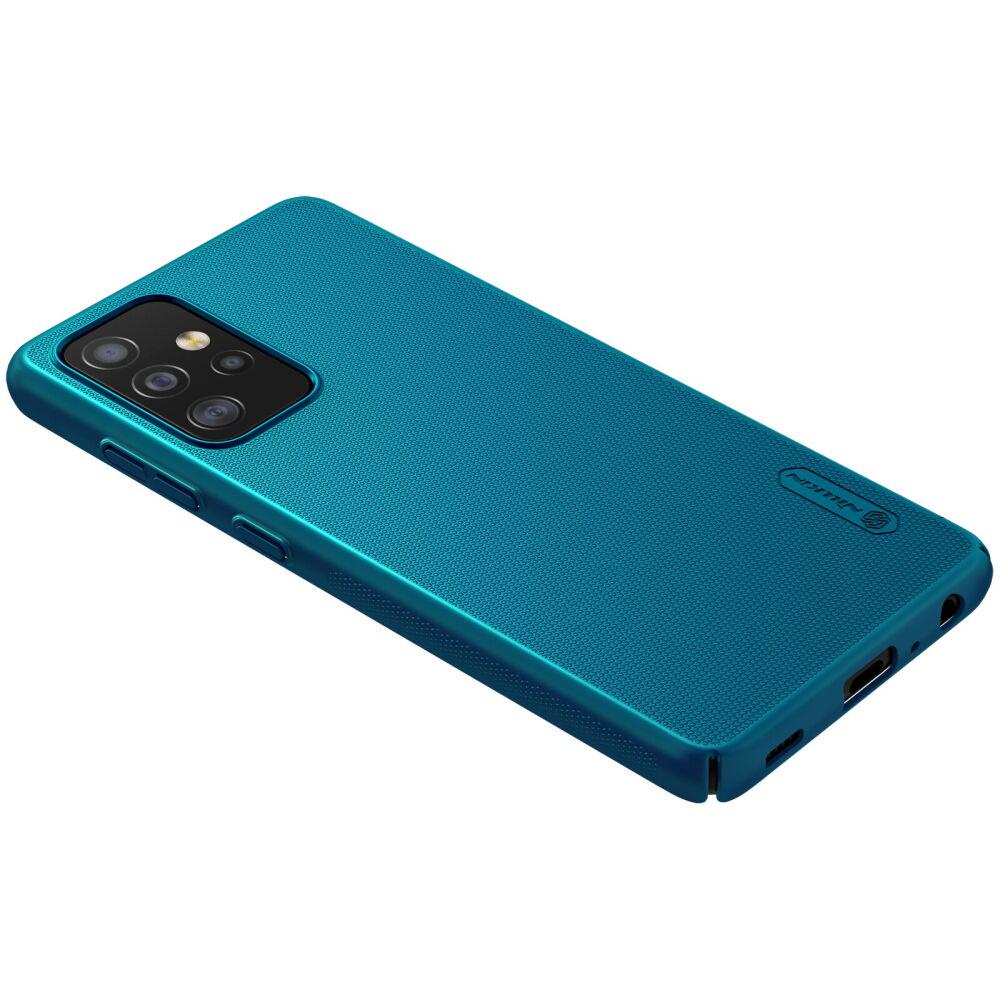 Чохол бампер Nillkin Super Frosted Shield для Samsung Galaxy A52 (2021) Blue - фото 3