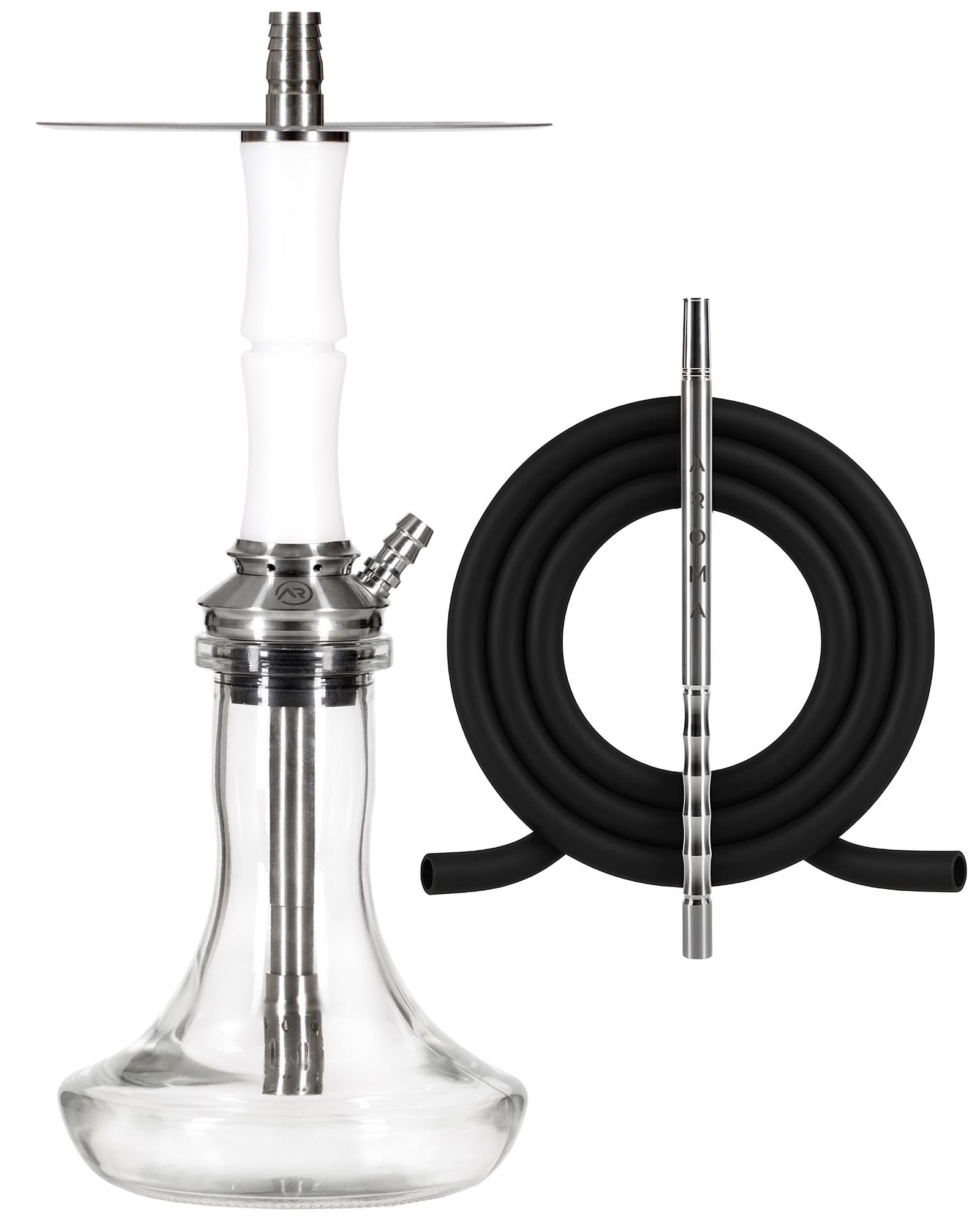Кальян Aroma Hookah Steel Charlie Mini White