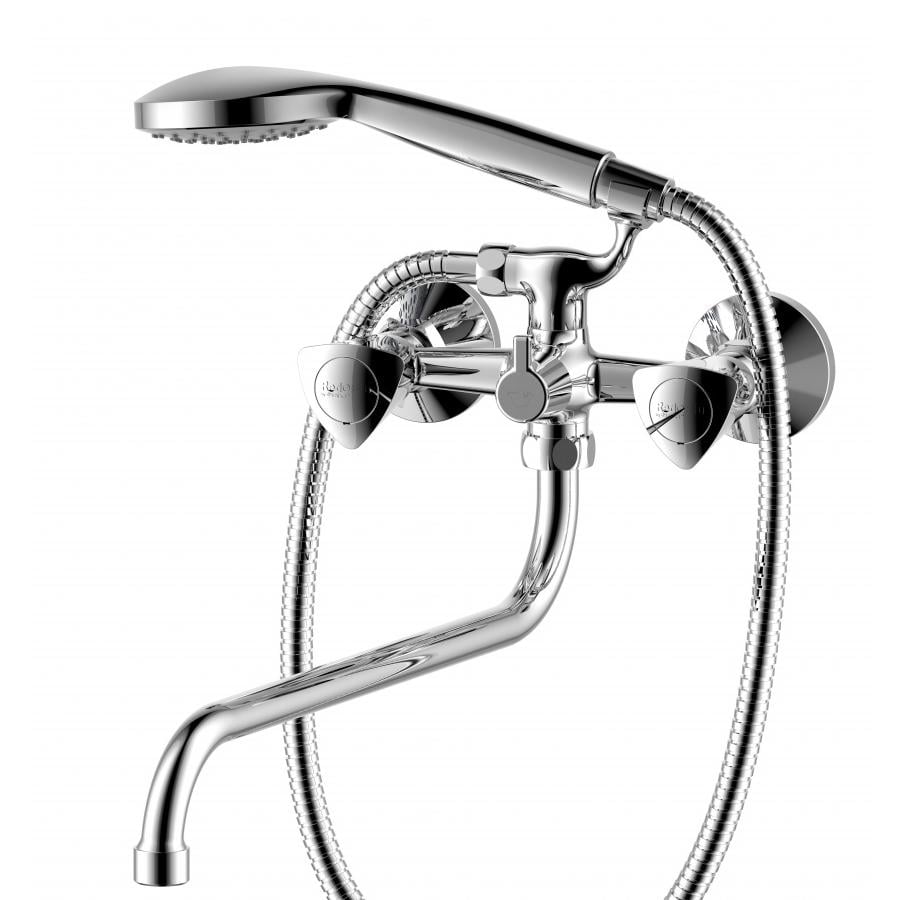 Смеситель для ванны и душа Damixa Object 349500000 с длинным изливом (93076)