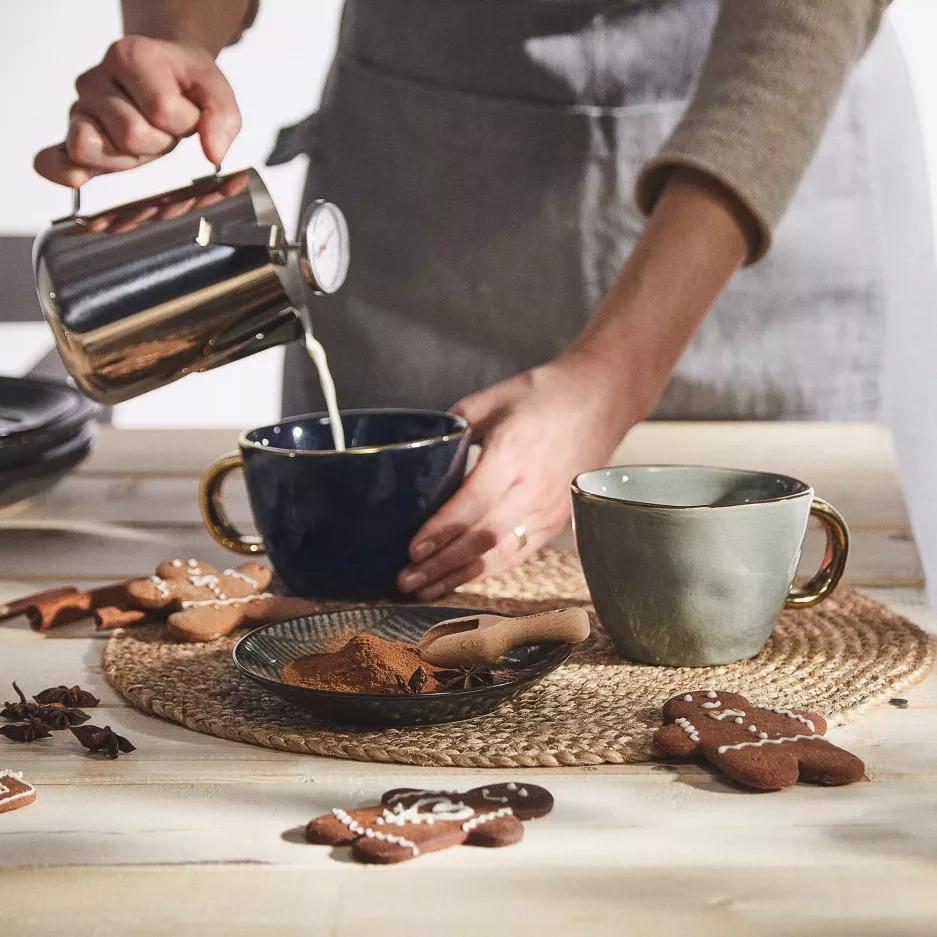 Молочник с термометром DUKA BARISTA 500 мл Серебристый (1217339) - фото 3