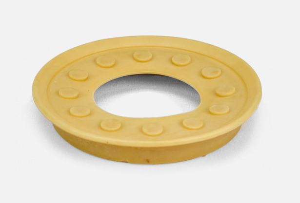 Верхняя круглая резиновая прокладка вакуумных блоков 122x61х15 мм.