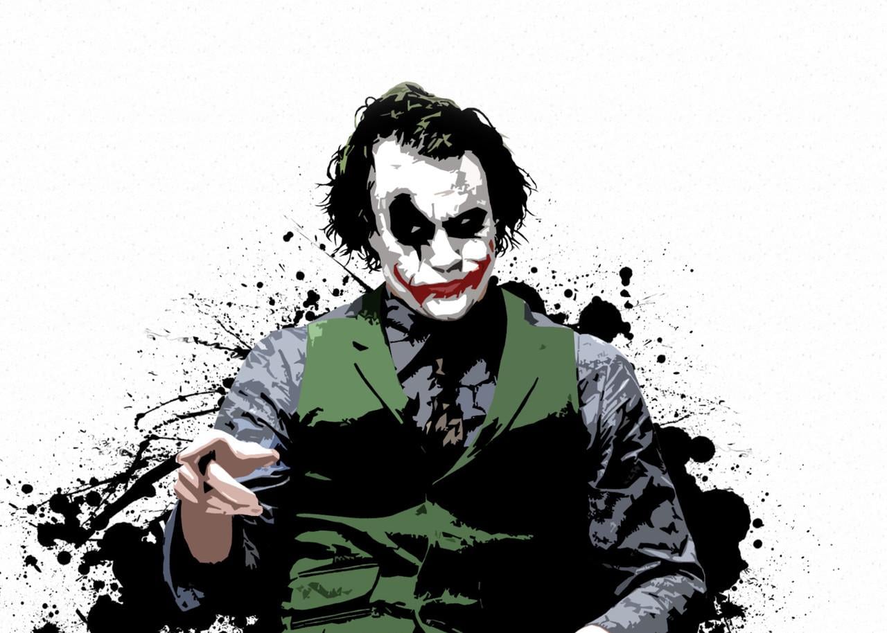 Картина GeekLand Joker minimal 40х60 см (JK.09.017)