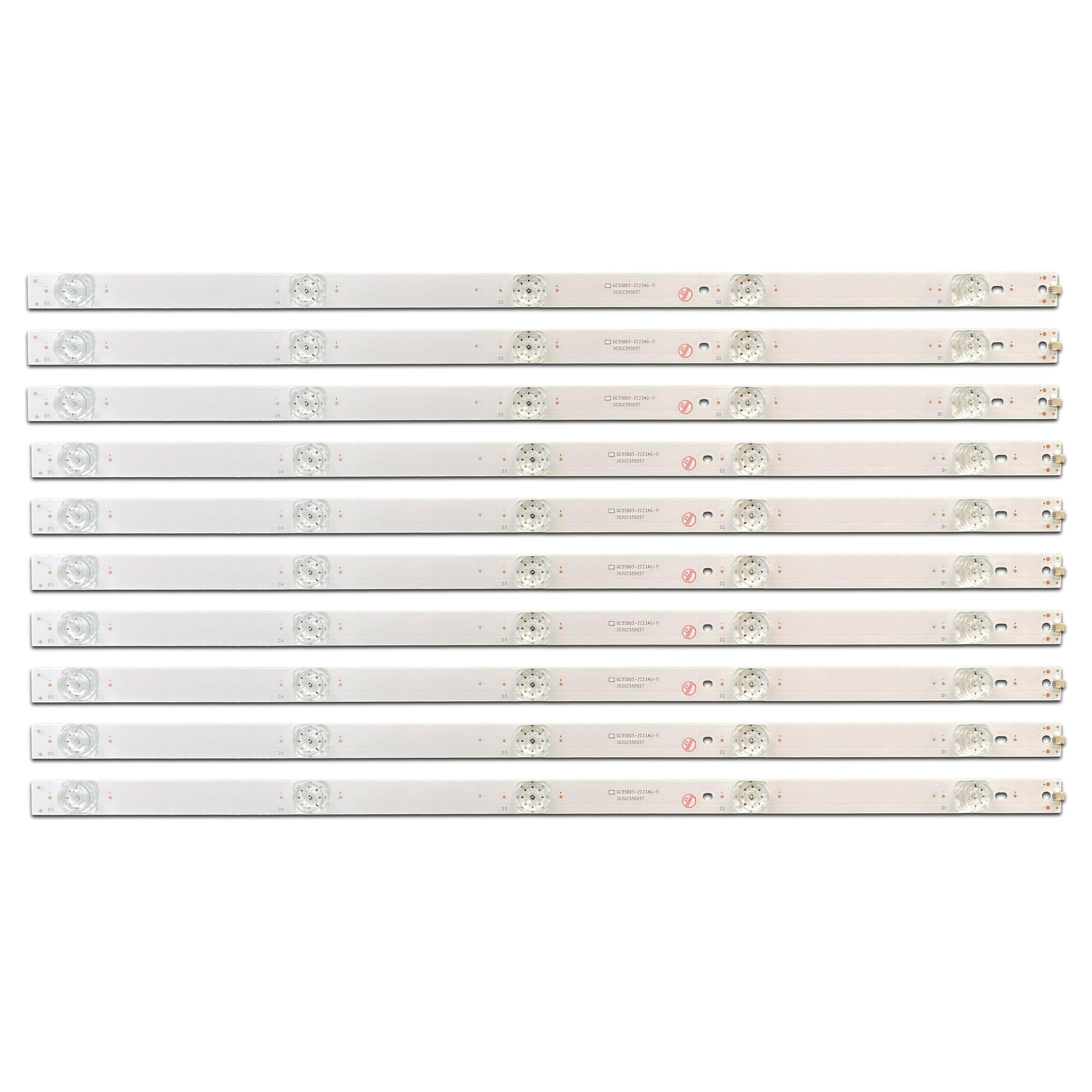 Подсветка LED для TV GC55D05-ZC23AG-11 GC55D05-ZC23AG-13 303GC550057 303GC550084 55" 10 шт. (ART-13361)