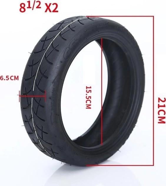 Набор камера и шина для электросамоката CST 8 1/2х2 на заднее колесо (HP050608) - фото 2