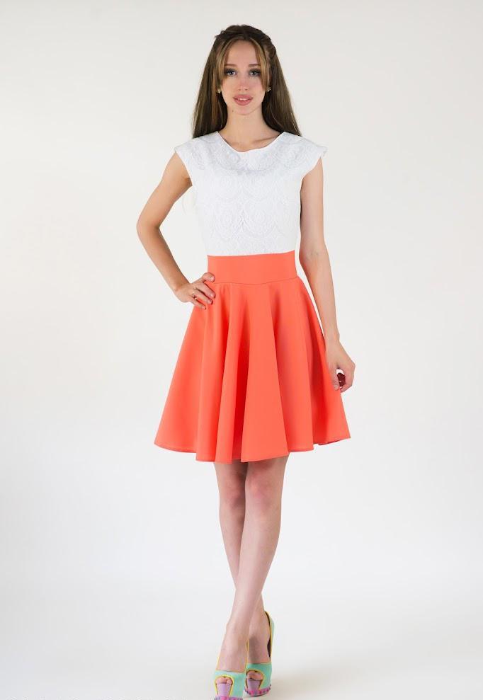 Платье женское Podium Allora 21342-CORAL M Коралловый
