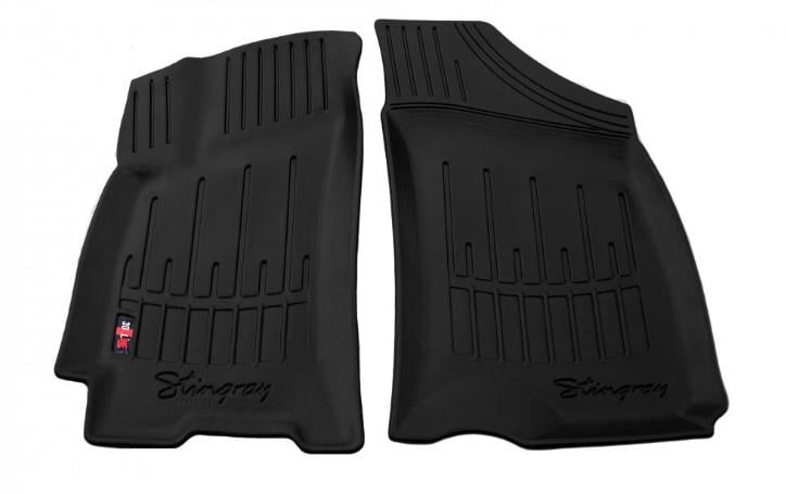 Коврики резиновые Stingray для Daewoo Lanos 1997-2016 с бортом 2 шт. (5005012)