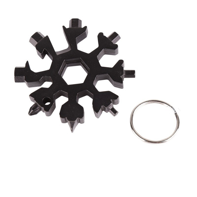 ᐉ Универсальный ключ Снежинка Multitool Snowflake Tool Черный (1007662 ...