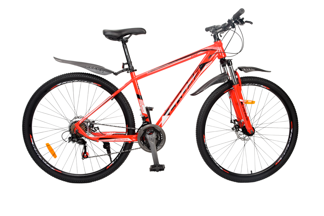 Велосипед Cross Kron 27,5"/17" Черно-красный