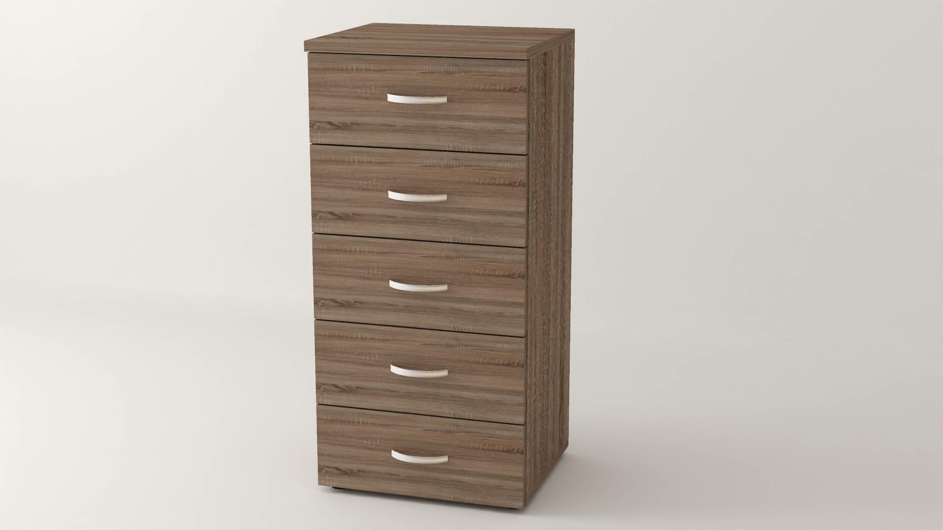 Комод Алекса ВК-5 55х38х90 см Дуб сонома трюфель