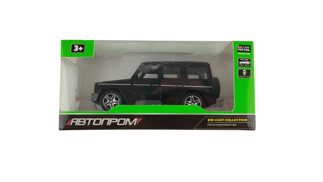 Машинка автопром Mercedes-Benz G65 AMG Черный (000089)