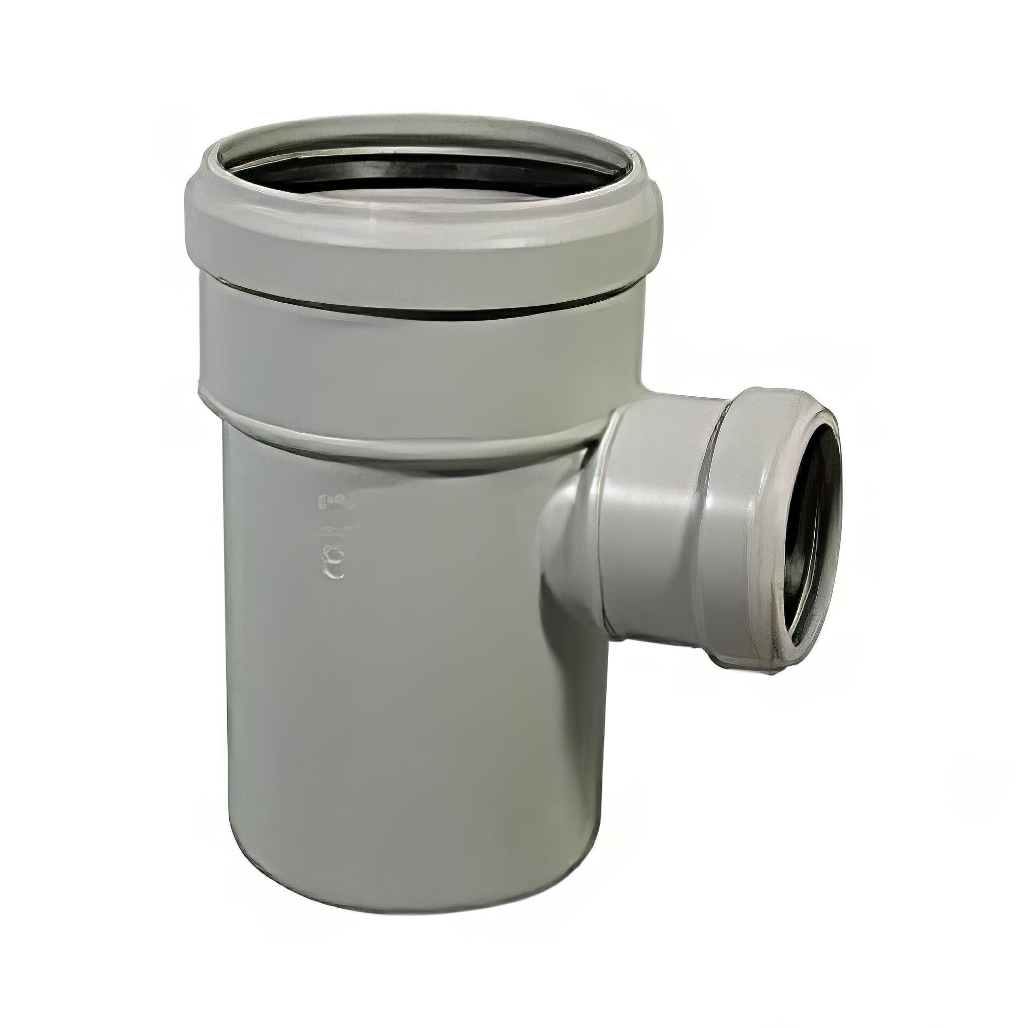Тройник переходной Valsir для бесшумной канализации Ø 110х78 мм 87° (547493169)