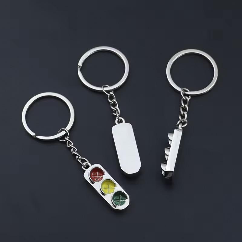 Брелок для ключей Светофор металлический Серебристый (99_17_0_1С) - фото 6 Брелок для ключей Светофор металлический Серебристый (99_17_0_1С) - фото 6