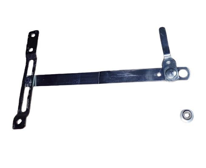 Ограничитель открытия фрамуги металлопластикового окна 204 мм 2 шт. (ПР.00.VVV007.00.00)