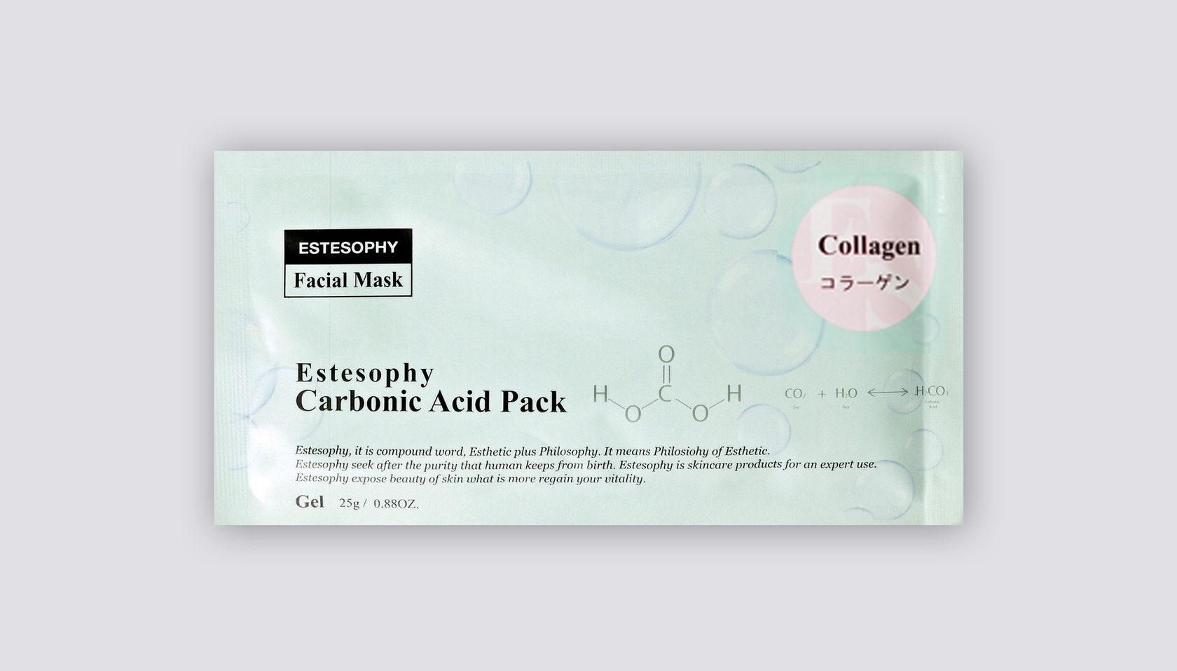 Маска для лица карбокситерапия Estesophy Carbonic Acid Collagen 1 шт. (1034289120)