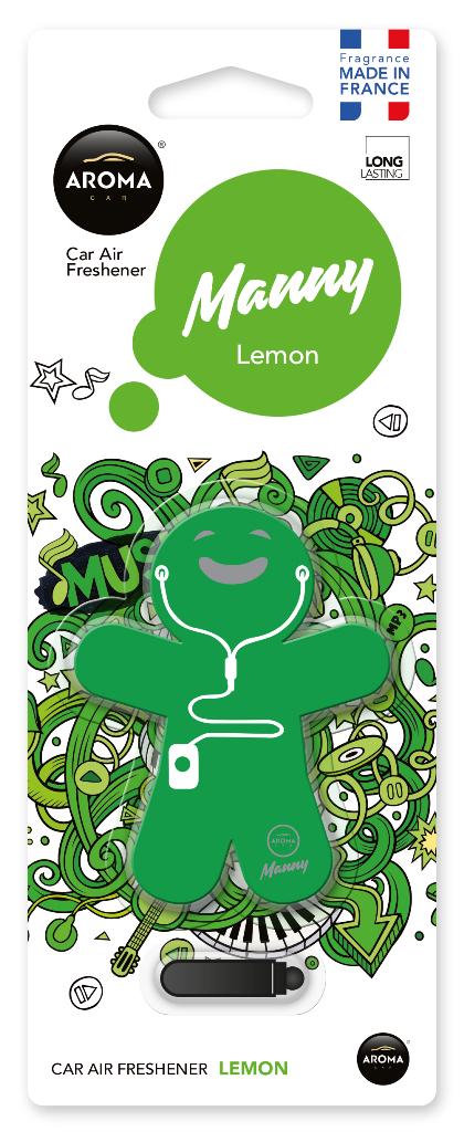 Ароматизатор Aroma Car Manny Lemon (29509)
