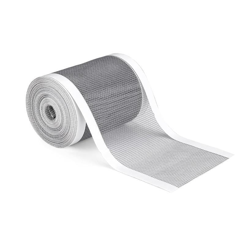 Сітка-фільтр для зливу у ванній/душі/раковині самоклейна рулон 5 м. Сріблястий