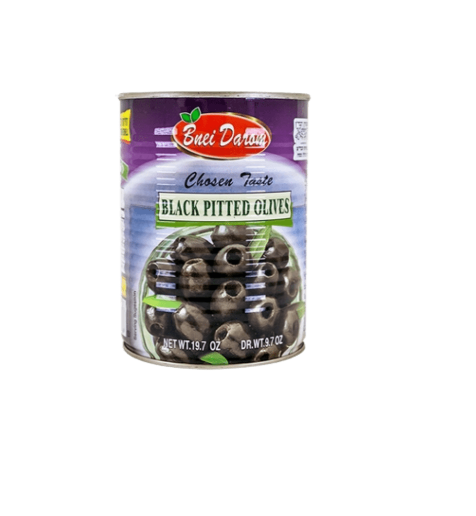 Маслини Bnei Darom Black Pitted Olives без кісточки 560 г