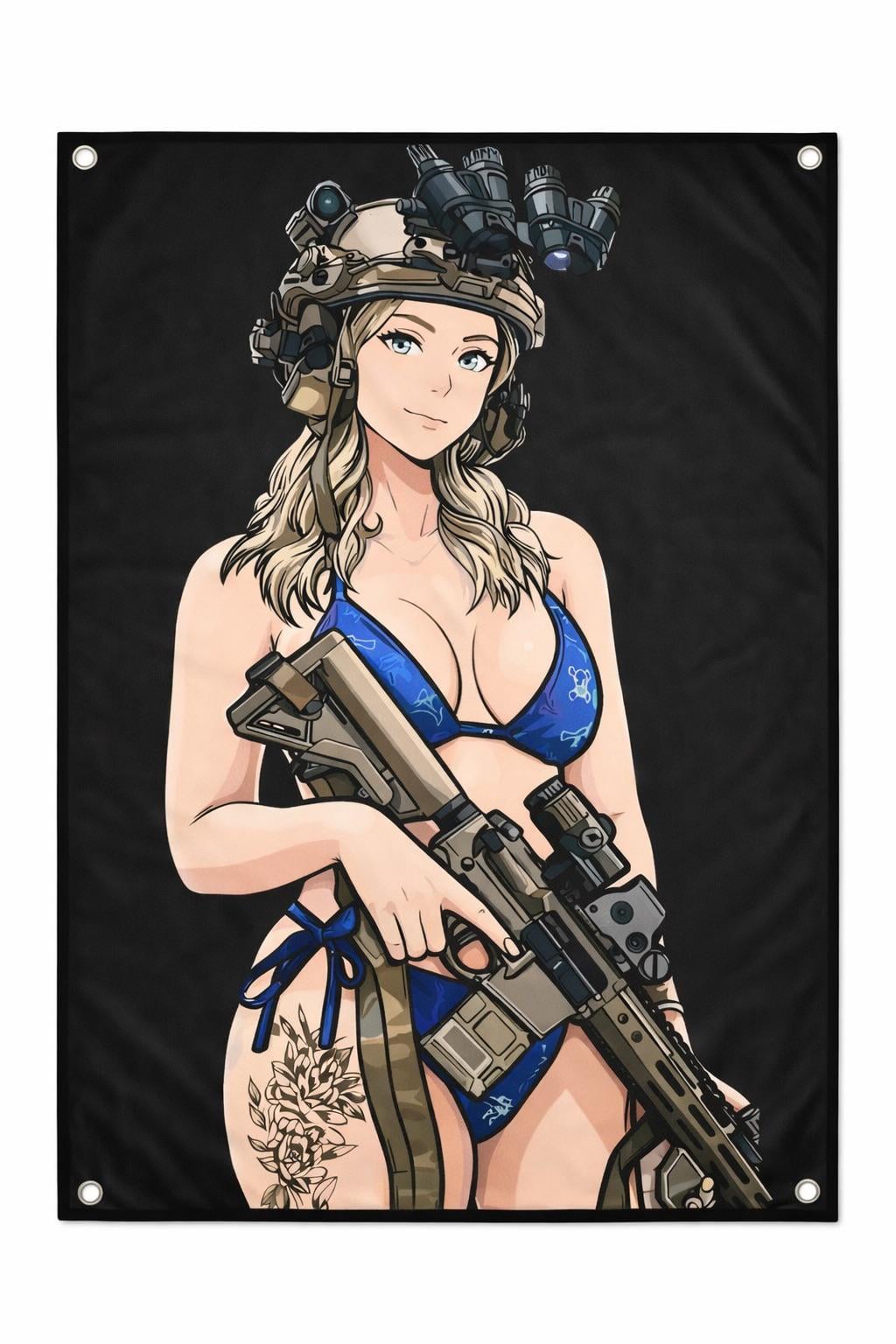 Банер Дівчина бойова (33554152)