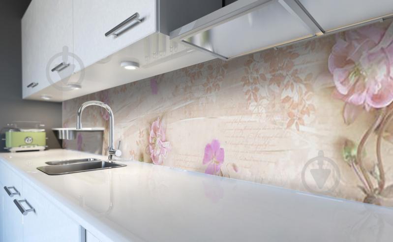 Наклейка виниловая кухонный фартук Zatarga "Бежевая Абстракция" 600х3000 мм Наклейка виниловая кухонный фартук Zatarga "Бежевая Абстракция" 600х3000 мм