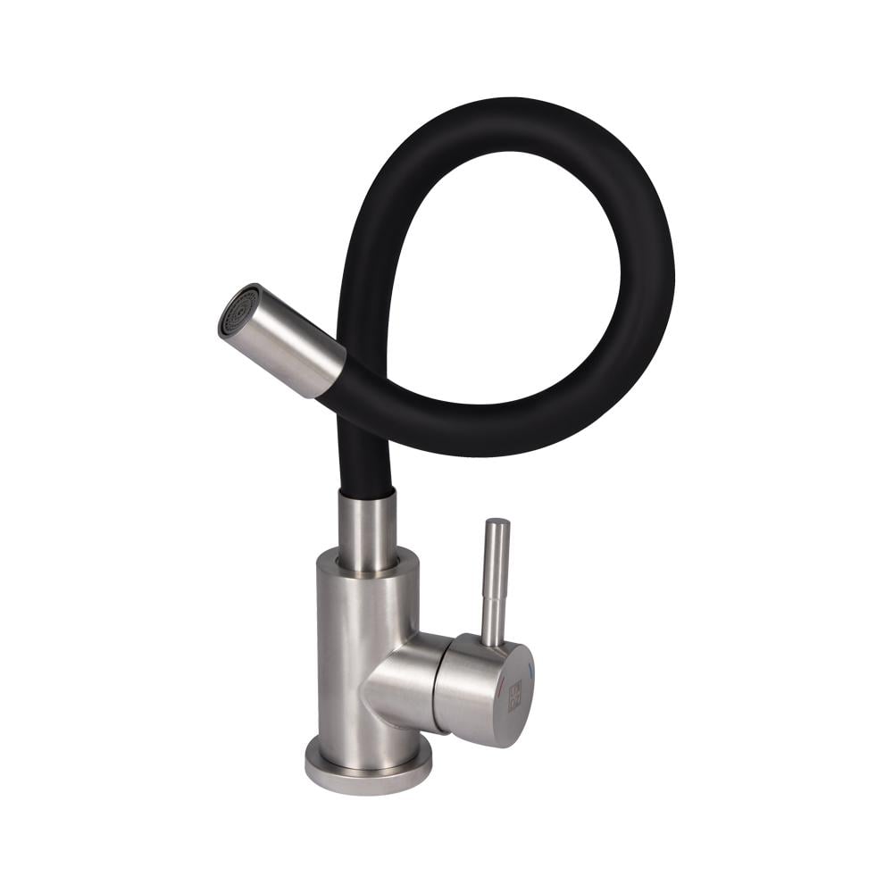 Змішувач для кухні Lidz Aria 015F3 LDARI015F3BLA43364 з гнучким виливом k35 Black (SD00049487) Змішувач для кухні Lidz Aria 015F3 LDARI015F3BLA43364 з гнучким виливом k35 Black (SD00049487)